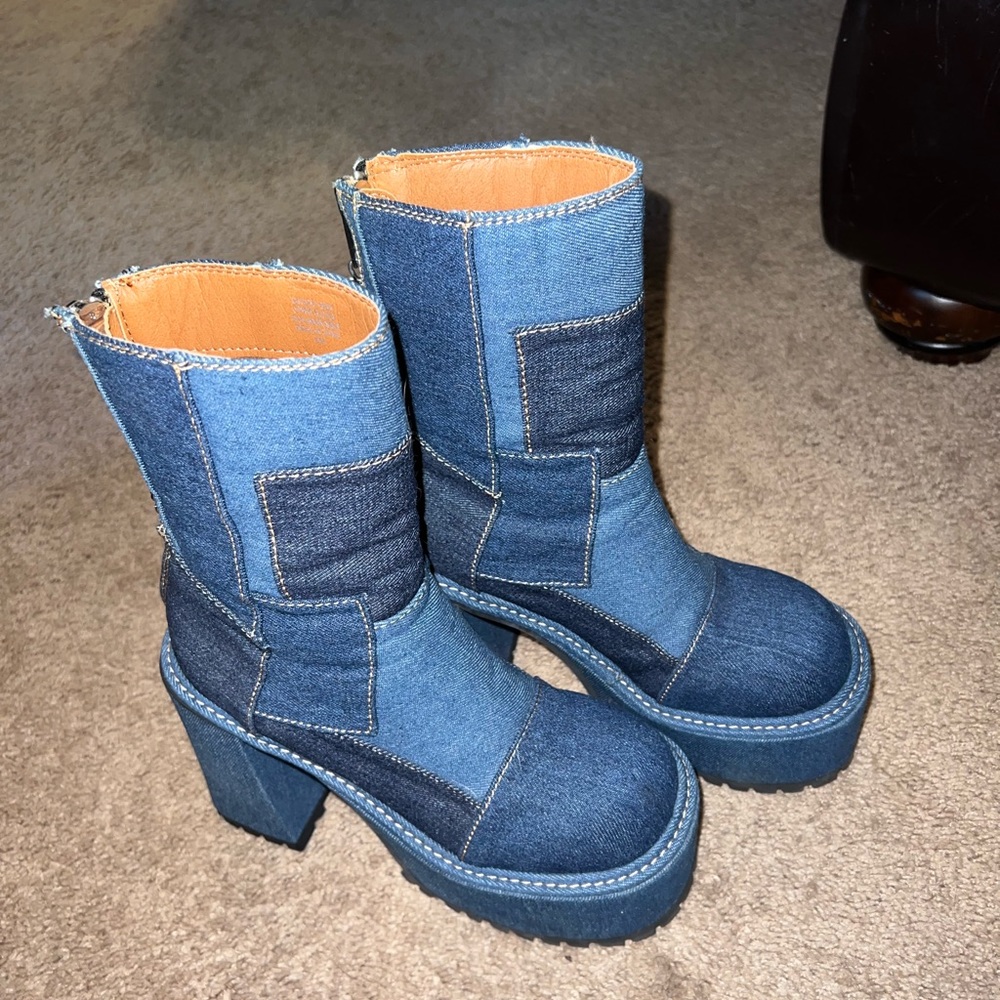 Dolls kill bratz collection Jean patch boots